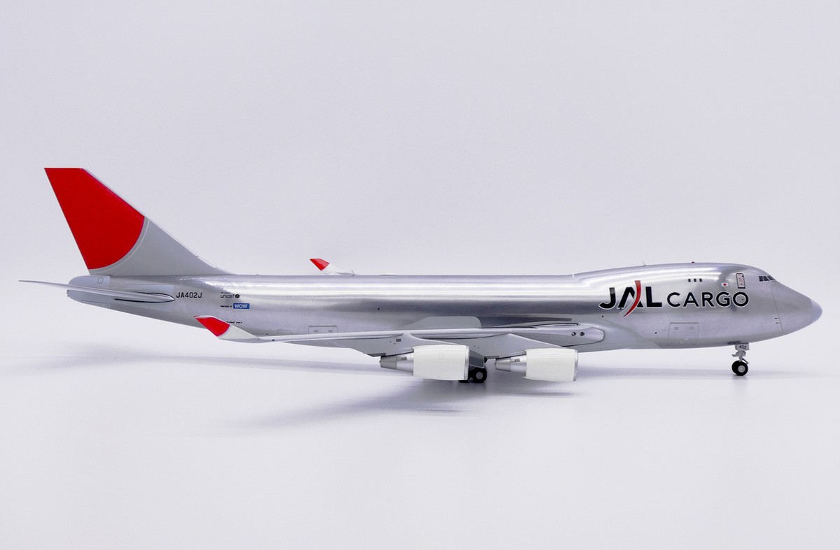 航空機・ヘリコプター JC Wings 1:200 JAL B747-400F JA402J JC Wings 1:200 JAL Cargo Polished Boeing B747-400 Diecast