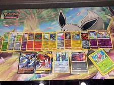 Lotto 40 carte pokemon stili di lotta pack fresh ita