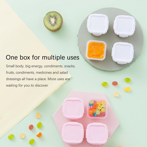 4PCS Food Storage Container Small Moisture-proof Containers Mini Kitchen Storage - Picture 6 of 15