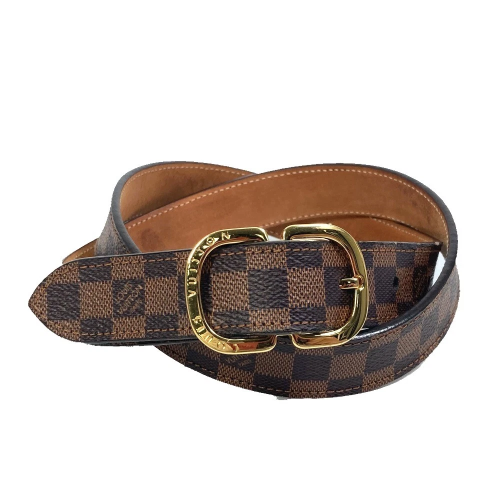 Louis Vuitton, Accessories, Authentic Louis Vuitton Damier Ebene Ceinture  Belt