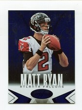 2014 Panini Certified Hot Box Blue Camo Matt Ryan #5 #D 1/100 FIRST CARD