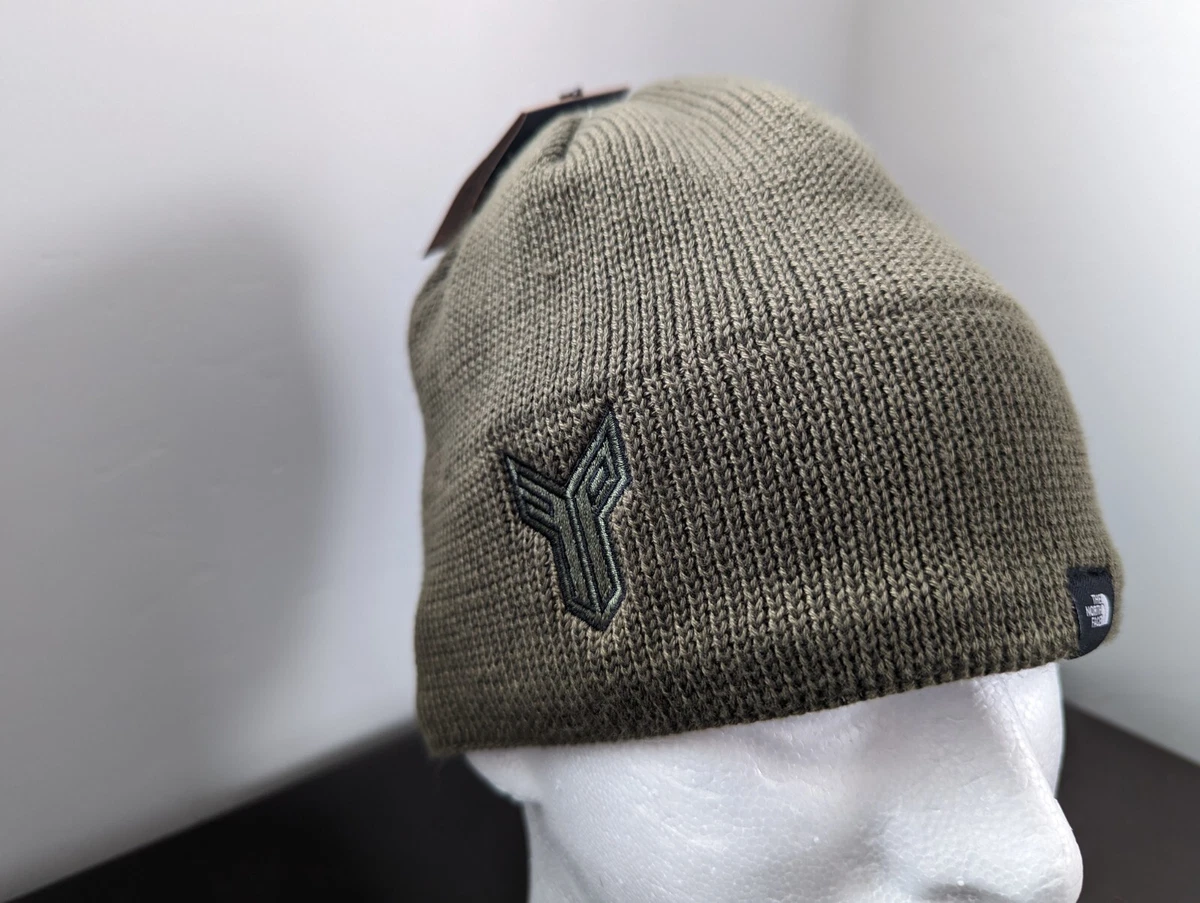 olive green north face beanie