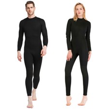 Women Men 1.5mm Neoprene Long Wetsuits Snorkeling Swim Scuba Surf Diving Suit