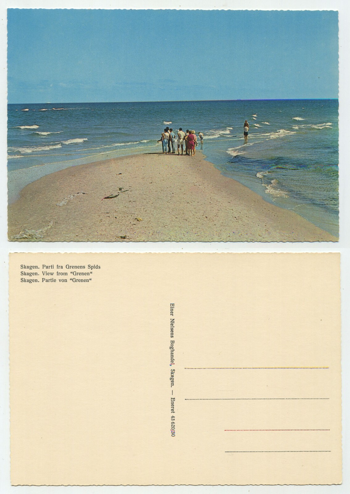 123454 - Skagen - Parti fra Grenens Spids - alte Ansichtskarte | eBay