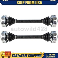 2x Rear CV Axle Assembly Fits 1990 1991 1992 1993 1994 1995 BMW 525i