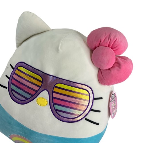 Sanrio Squishmallows Hello Kitty 20 Zoll Sonnenbrille Sommer Plüsch SIL-34947 selten neu - Bild 2 von 12