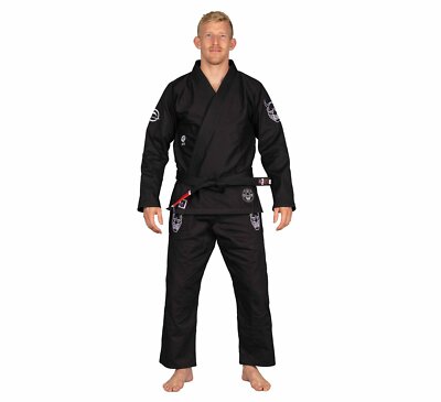 fujiページ Fuji Suparaito Lightweight Mens Brazilian Jiu-Jitsu BJJ Gi - Dark