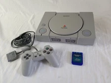 Playstation 1 Console w/ Controller and Memory Card - Tested  Working NO HOOKUPS