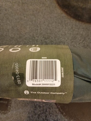 Coleman Gray Nylon Pants Unisex XL Waist 40”-43” Waterproof Camping Hunting - Picture 2 of 3