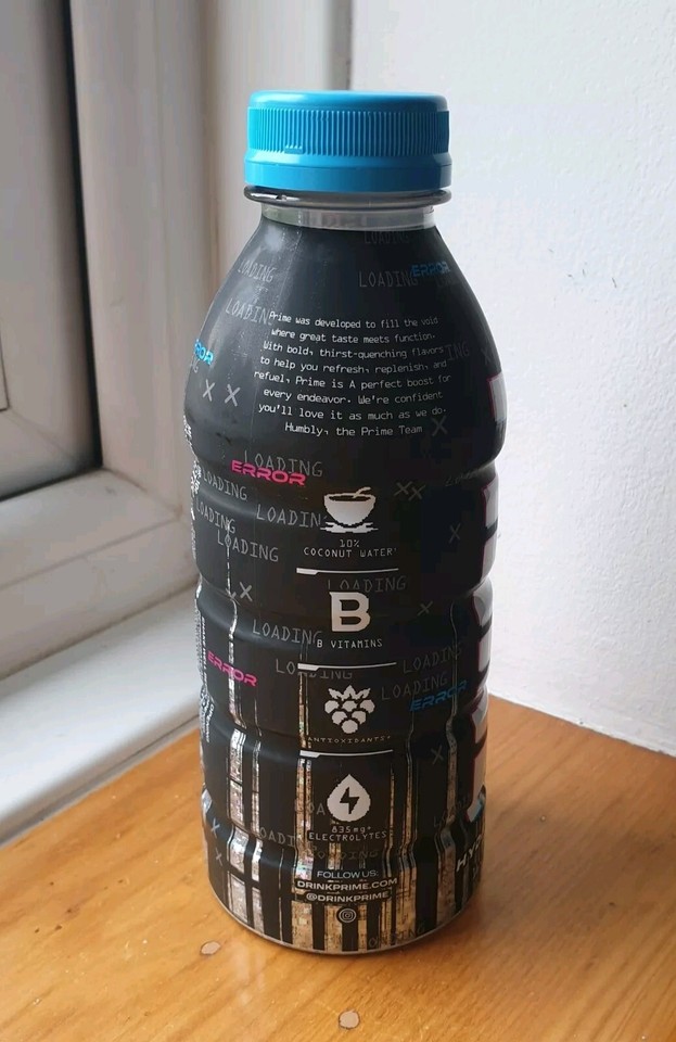 Prime Hydration Glitch Elixir Very Rare Unopened; Prime X. eBay