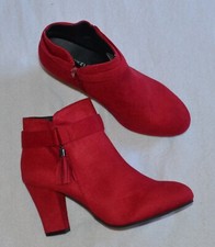 Coole, modische Stiefeletten Boots GR.42 rot Bonprix neu