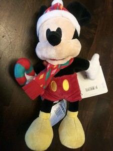 disney mickey mouse holiday 2018 plush