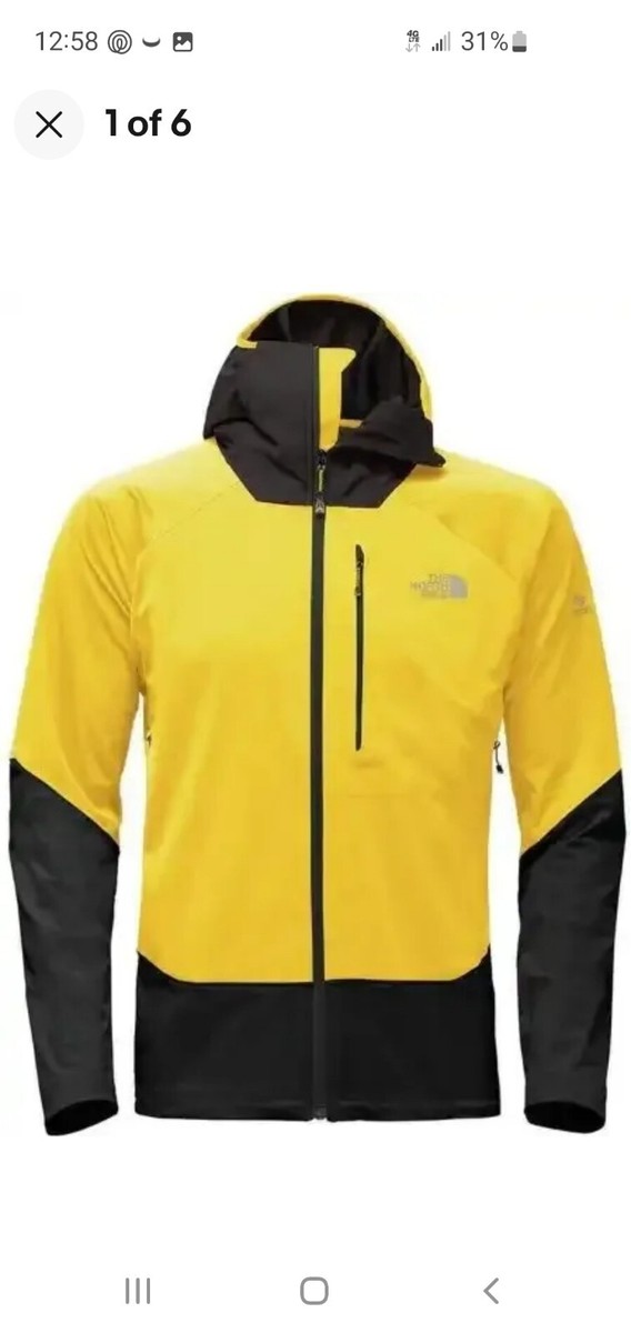 The North Face men Summit L4 Windstopper Softshell Jacket - XL 