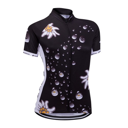 Women Bike Riding Short Sleeve Outfits Cycling Jersey Pants Kits Top Tights Sets - Picture 3 of 14
