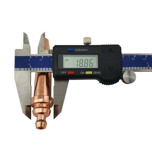 10x Bossweld 3 Seat Acetylene Cutting Nozzle Size 5 Fuel Oxygen Cuts 50mm -100mm - Picture 8 of 9