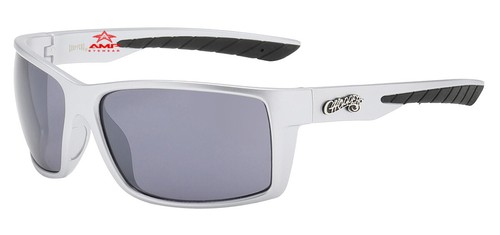 Choppers Square Polycarbonate Motorcycle Wrap Sunglasses Black/Smoke 6729 - Picture 3 of 13