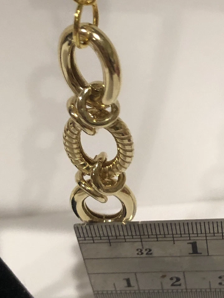 Palanca trasera de oro macizo de 14k con magnífico oro de 14k con núcleo de plata gotas ovaladas Foto 3 de 4