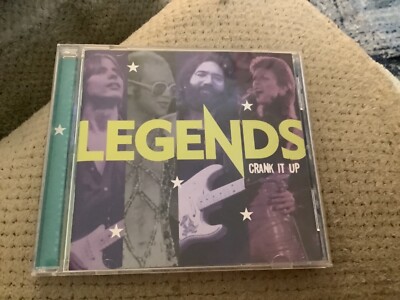 Legends Crank It Up 18 Tracks.Bowie Chicago Grateful Dead America Moody Blues