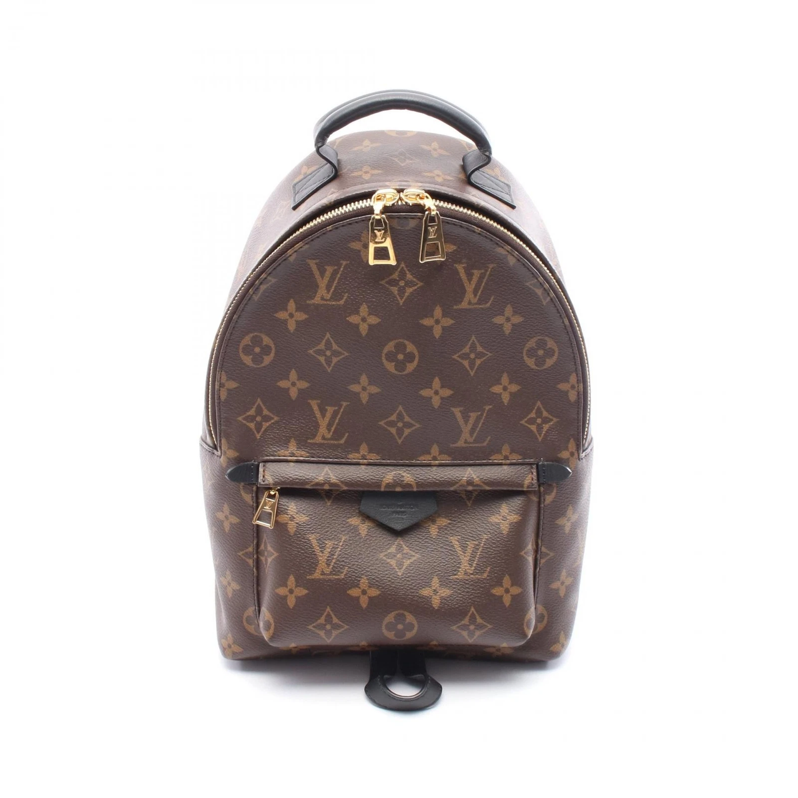 LOUIS VUITTON（LV） Zaino Louis Vuitton Palm Springs PM M44871 Monogram Tela Marrone Nero
