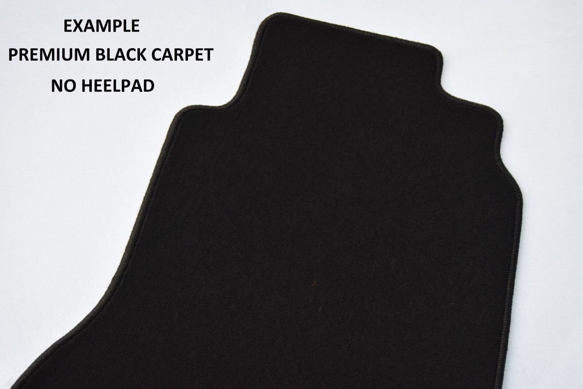 Volkswagen Caddy Van 2005-2015 Tailored Black Carpet Floor Mat Set – Front & Rear