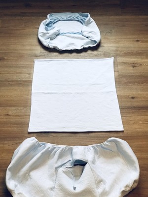 clair de lune moses basket dressing