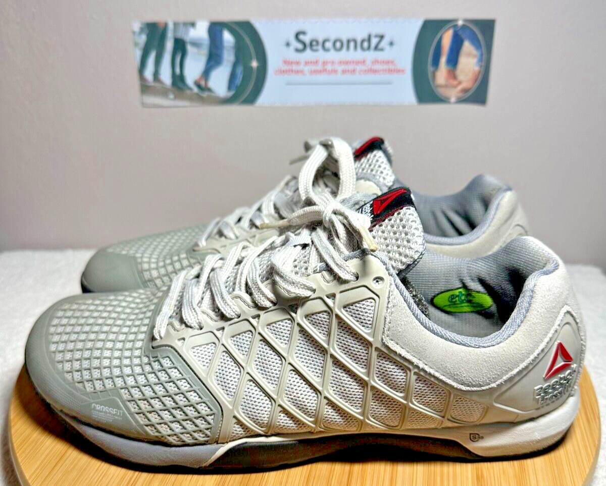 Reebok CF74 Athletic Shoes CrossFit Grey Cross Training Women's Size 10