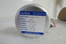Setra System C239 Differential Pressure Transducer Transmitter 24 VDC 