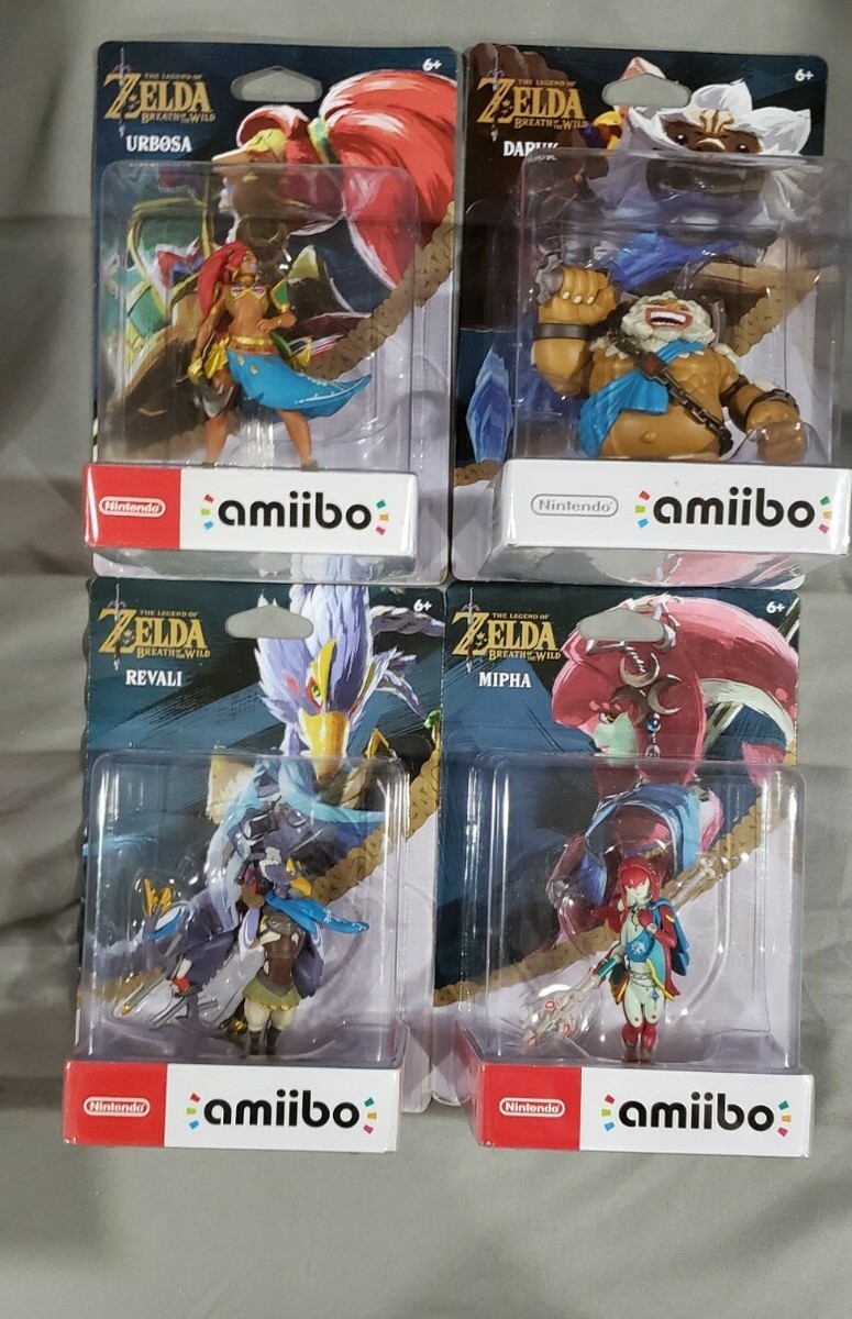 Zelda: Breath of the Wild (BOTW) Amiibo Lot ~ Daruk + Revali +