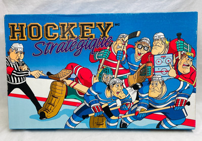 Hockey Strategique Board Game Gladius Canadian Quebec (FRENCH) EX/EX+