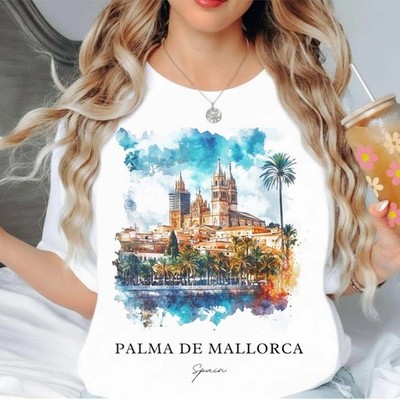 Palma de Mallorca Unisex Shirt Travel Gift Spain Trip Lover Favorite Tee