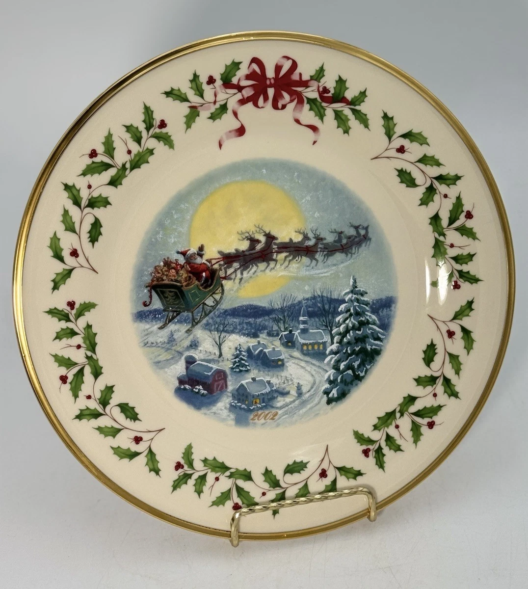 Lenox Christmas Plates In Lenox Collector Plates for sale | eBay