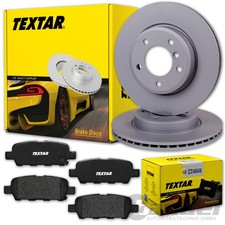 TEXTAR BREMSSCHEIBEN 292mm + BELÄGE HINTEN passend für RENAULT KOLEOS 1 HY