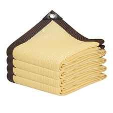  UV Beige Filet D'Ombrage Jardin Balcon Plante Abri Voile D'Ombrage Piscine2052