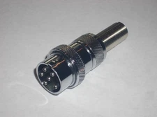 AMPHENOL WIRE-PRO 91-MC6M 6 PIN MICROPHONE PLUG CONNECTOR