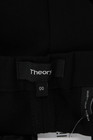 Theory Womens Elastic Waistband Pleated Straight Leg Crepe Pants Black Size 00 — photo 5