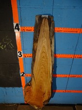 A2225 1 1/4" THICK - Cherry Burl Live Edge Slab Rustic Shelf - KILN DRIED