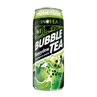 Inotea Bubble Honeydew Tea Ready-to-Drink Tea 16.6 fl oz (Pack of 12)