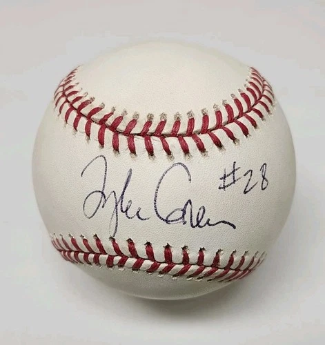 Tyler Green Signed Auto Rawlings Official National League Baseball PHILLIES B4