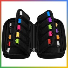 20 Slots USB Flash Drive Case with Labels, USB Storage Case