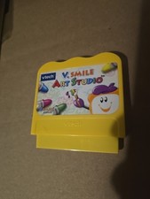 VTech V.Smile Art Studio Game Cartridge Modern Plastic Orange Pattern Mint Ship
