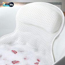 Bath Pillow Bathtub Pillow Luxury Bath Pillows for Tub Neck and Back Support