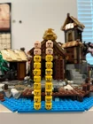 LEGO MINIFIGURE HEAD PARTS LOT 20 MIXED Yellow & Nougat Color
