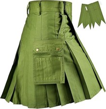Mens Scottish Phantom utility kilts for men Traditional Kilts with Cargo Pockets