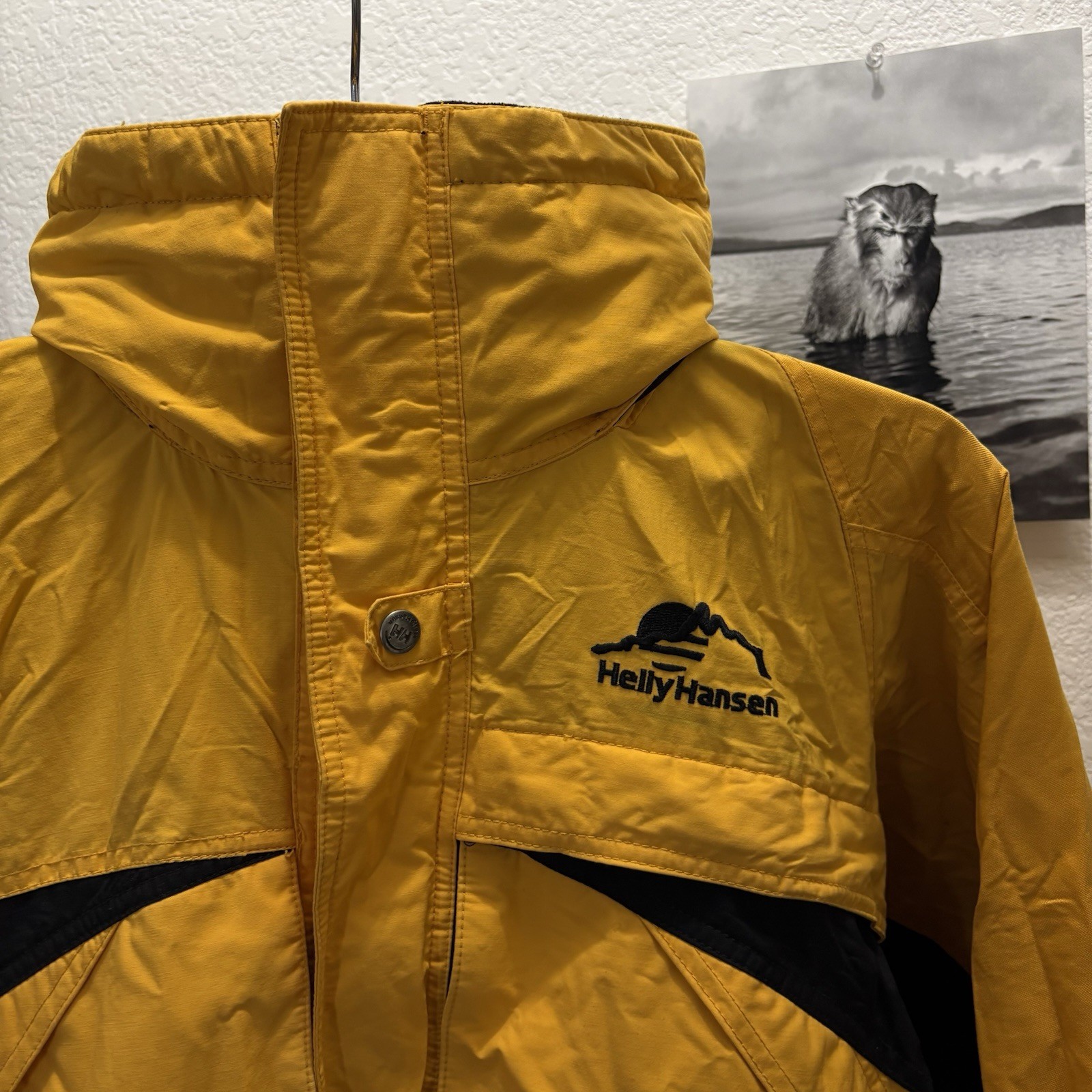 Helly Hansen HellyTech Colorblock Yellow Black Ho… - image 3