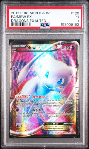 Mew-EX graded PSA 1 for sale on eBay