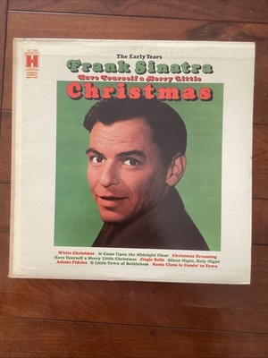 Frank Sinatra Have Yourself a Merry Little Christmas LP Record Columbia CLEAN !