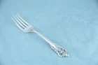 Wallace Grande Baroque Sterling Silver 6-1/2" Salad Fork No Monogram