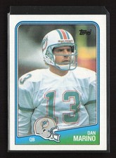 1988 Topps #190 Dan Marino Miami Dolphins Excellent