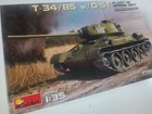 Mini Art T34/85 1/35 scale Tank W/D5T Tank — photo 4