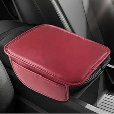 Center Console Cover, Arm Rest Cover for Car, Car Accessories, Center Red